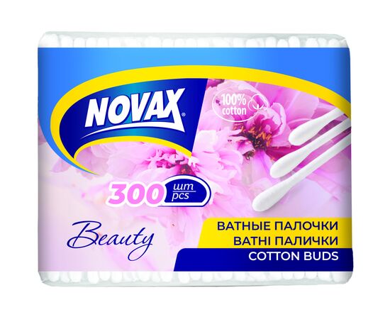 Ватні палички Novax 300 шт. (4751023298856)