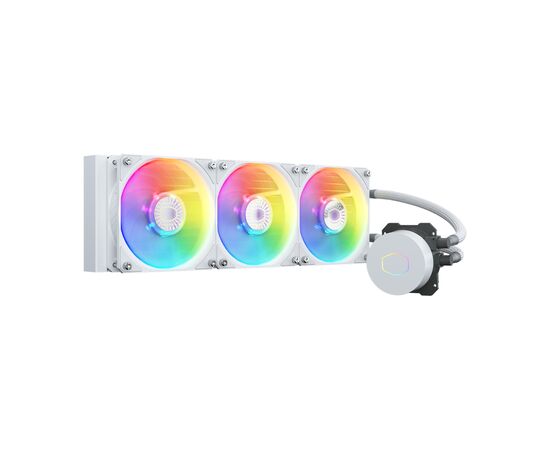 Система водяного охолодження CoolerMaster MasterLiquid ML360L ARGB White Edition V2 (MLW-D36M-A18PW-RW)