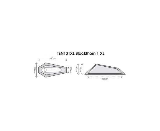 Палатка Highlander Blackthorn 1 XL HMTC (929617), изображение 10 Палатка Highlander Blackthorn 1 XL HMTC (929617), изображение 10