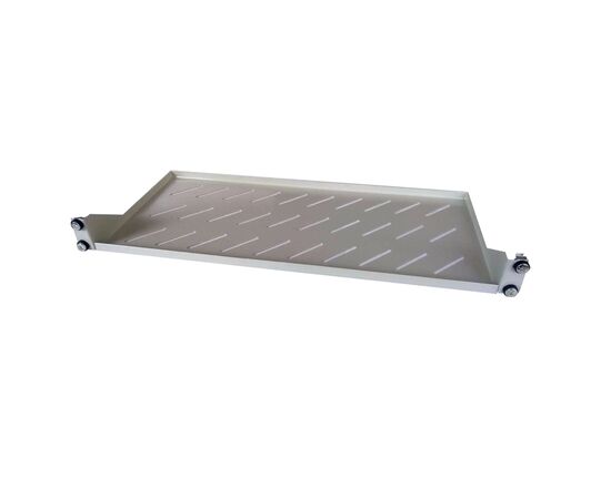 Полка 19" Hypernet 1U глуб. 250мм, цвет серый (CS-250-1U)