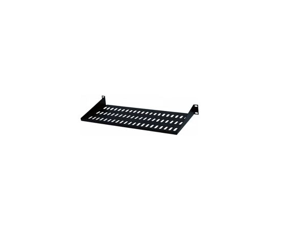 Полка 19" Hypernet 1U глуб. 300мм, цвет черный (CS-300-1U-BLACK)