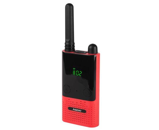 Портативная рация Agent AR-T9 Red, изображение 5 Портативная рация Agent AR-T9 Red, изображение 5