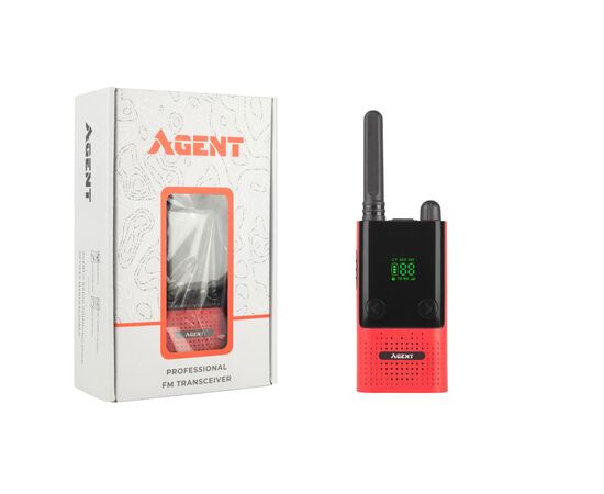 Портативная рация Agent AR-T9 Red, изображение 9 Портативная рация Agent AR-T9 Red, изображение 9