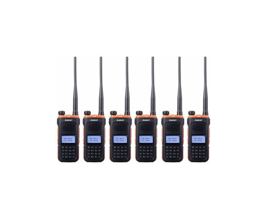 Портативна рація Agent AR-UV10 Six Pack комплект 6 шт (AR-UV10_6)