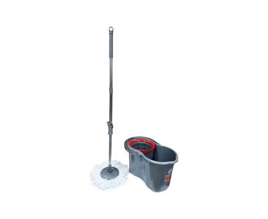 Комплект для прибирання Planet Household Spin Mop Classic металік 19 л (6840)