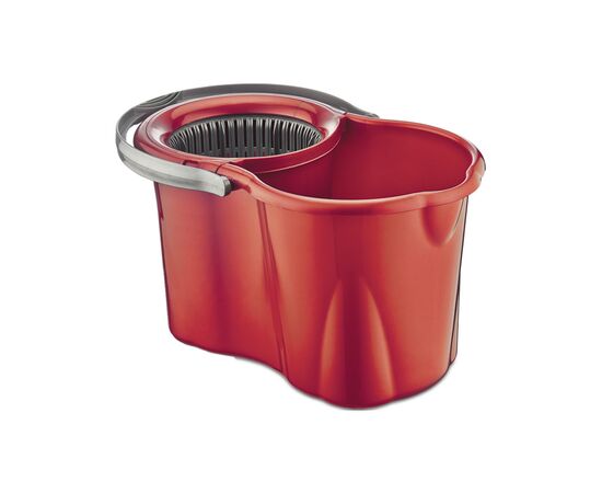 Комплект для прибирання Planet Household Spin Mop Classic червоний 19 л (6839), зображення 2 Комплект для прибирання Planet Household Spin Mop Classic червоний 19 л (6839), зображення 2