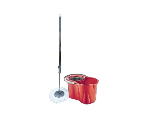Комплект для прибирання Planet Household Spin Mop Classic червоний 19 л (6839)
