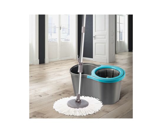 Комплект для уборки Planet Household Spin Mop Joy черный с красным 16 л (12017), изображение 5 Комплект для уборки Planet Household Spin Mop Joy черный с красным 16 л (12017), изображение 5