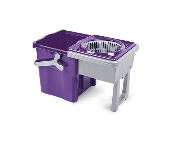 Комплект для уборки Planet Household Spin Mop Telescopic пурпурный 9 л (6847), изображение 3 Комплект для уборки Planet Household Spin Mop Telescopic пурпурный 9 л (6847), изображение 3