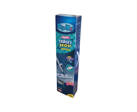 Комплект для уборки Planet Household Tablet Mop Handy швабра +1 насадка +10 одноразовых салфеток (6853), изображение 5 Комплект для уборки Planet Household Tablet Mop Handy швабра +1 насадка +10 одноразовых салфеток (6853), изображение 5