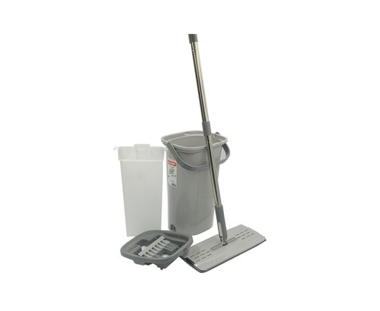 Комплект для уборки Planet Household Tablet Mop Joy серый 6.5 л (10589), изображение 5 Комплект для уборки Planet Household Tablet Mop Joy серый 6.5 л (10589), изображение 5