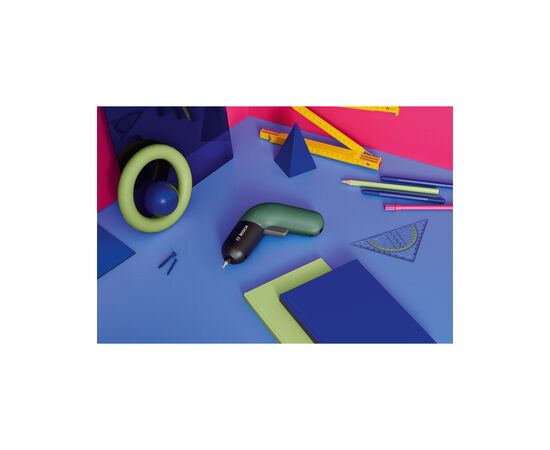 Викрутка акумуляторна Bosch IXO VI (full), 4.5 Нм, 10 біт, 2 насадки, кейс (0.603.9C7.122), зображення 5 Викрутка акумуляторна Bosch IXO VI (full), 4.5 Нм, 10 біт, 2 насадки, кейс (0.603.9C7.122), зображення 5