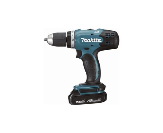 Шуруповерт Makita DDF453SYE, 18В, 1.5Ah х 2шт, кейс (DDF453SYE)