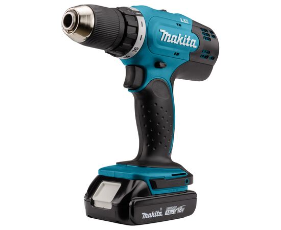 Шуруповерт Makita DDF453SYX4, 18В, 1.5Ah х 2шт, кейс (DDF453SYX4), изображение 3 Шуруповерт Makita DDF453SYX4, 18В, 1.5Ah х 2шт, кейс (DDF453SYX4), изображение 3
