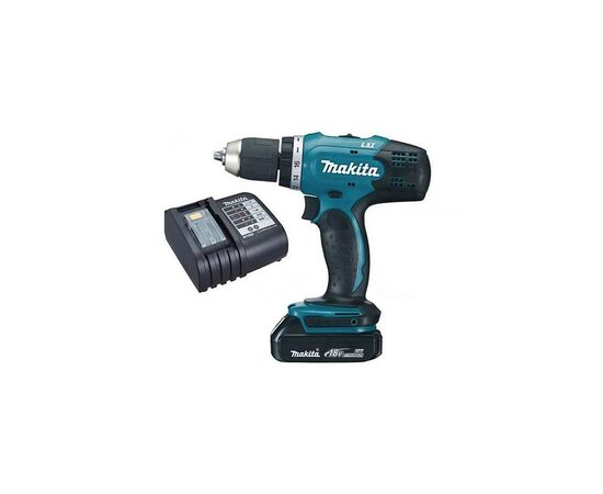 Шуруповерт Makita DDF453SYX5, 18В LXT, 1.5Ah х 1шт., кейс (DDF453SYX5), изображение 3 Шуруповерт Makita DDF453SYX5, 18В LXT, 1.5Ah х 1шт., кейс (DDF453SYX5), изображение 3