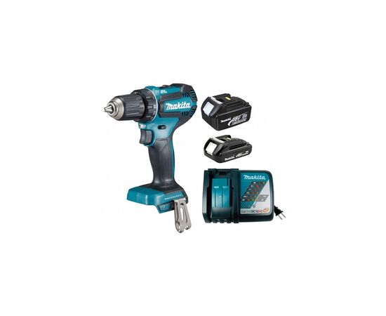 Шуруповерт Makita DDF485FYX3, 18В LTX, 3Ah (DDF485FYX3)