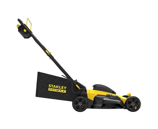 Газонокосилка Stanley FatMax аккумуляторная 20 В, 2 Ач, 51 см, 2 АКБ и ЗУ (SFMCMW2651M), изображение 2 Газонокосилка Stanley FatMax аккумуляторная 20 В, 2 Ач, 51 см, 2 АКБ и ЗУ (SFMCMW2651M), изображение 2