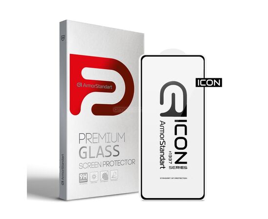Стекло защитное Armorstandart Icon Xiaomi Poco X4 GT Black (ARM62077)