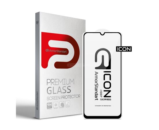 Стекло защитное Armorstandart Icon Xiaomi Poco С40 Black (ARM62078)