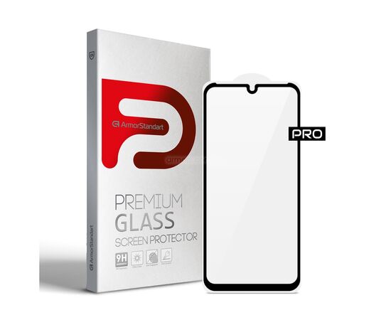 Стекло защитное Armorstandart Pro ZTE Blade A51 lite Black (ARM61016)