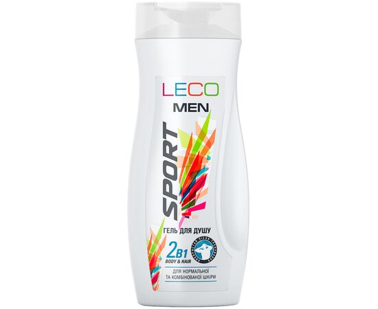 Гель для душа Leco для мужчин Спорт 250 мл (XL 40022)