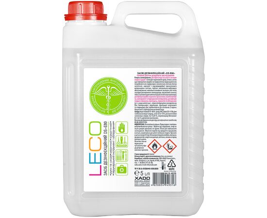 Антисептик для рук Leco DS-E80 5 л (XL 40335)