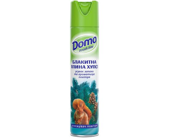 Освіжувач повітря Domo Блакитна ялина Хупсі 300 мл (ХD 10088)