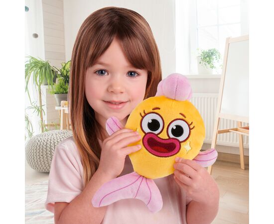 Мягкая игрушка Baby Shark серии Big show - Голди (61555), изображение 4 Мягкая игрушка Baby Shark серии Big show - Голди (61555), изображение 4