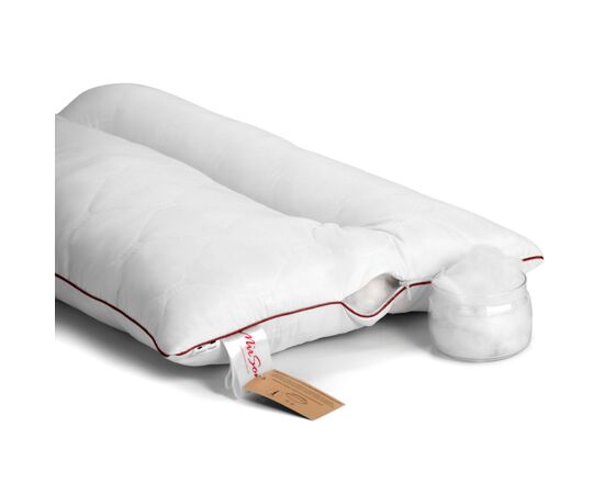 Подушка MirSon ортопедическая Deluxe Eco Jojo 182 Cредняя 50x70 см (2200000398536), изображение 3 Подушка MirSon ортопедическая Deluxe Eco Jojo 182 Cредняя 50x70 см (2200000398536), изображение 3