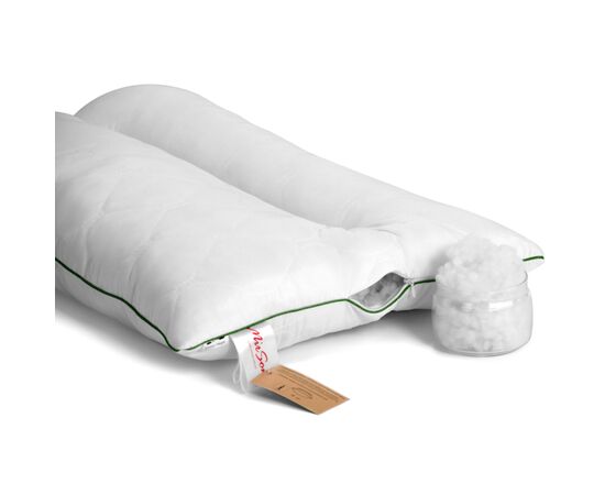 Подушка MirSon ортопедическая Premium Eco Aloe Vera 147 Cредняя 50x70 см (2200000393029), изображение 3 Подушка MirSon ортопедическая Premium Eco Aloe Vera 147 Cредняя 50x70 см (2200000393029), изображение 3