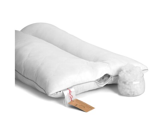 Подушка MirSon ортопедическая Premium Eco Silver 148 Средняя 50x70 см (2200000393036), изображение 3 Подушка MirSon ортопедическая Premium Eco Silver 148 Средняя 50x70 см (2200000393036), изображение 3
