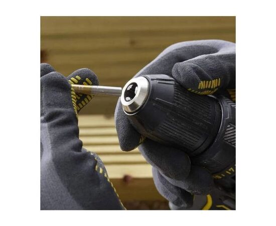 Шуруповерт Stanley FatMax, Li-lon 18 В, 50 Нм, 2 АКБ + ЗУ, кейс (SFMCD700C2K), изображение 4 Шуруповерт Stanley FatMax, Li-lon 18 В, 50 Нм, 2 АКБ + ЗУ, кейс (SFMCD700C2K), изображение 4