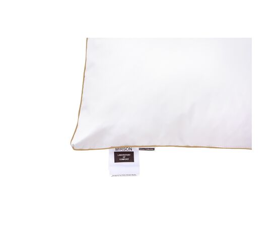 Подушка MirSon пуховая Hand Made De Luxe White 905 высокая 60x60 (2200000555731), изображение 4 Подушка MirSon пуховая Hand Made De Luxe White 905 высокая 60x60 (2200000555731), изображение 4