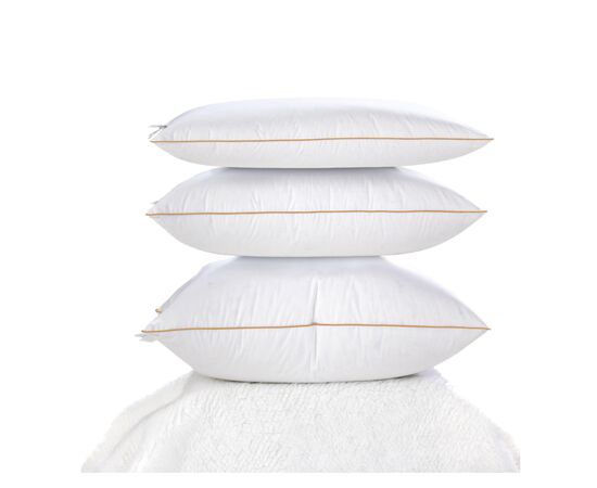 Подушка MirSon пуховая Hand Made De Luxe White 905 высокая 60x60 (2200000555731), изображение 5 Подушка MirSon пуховая Hand Made De Luxe White 905 высокая 60x60 (2200000555731), изображение 5