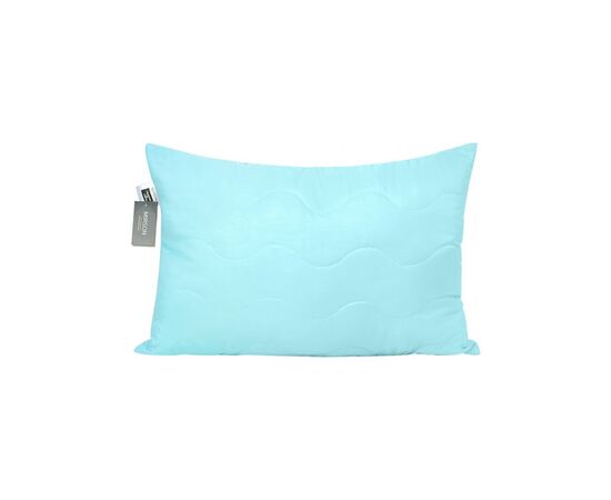Подушка MirSon антиалергенна EcoSilk №1601 Eco Light Blue Середня (2200002647106)