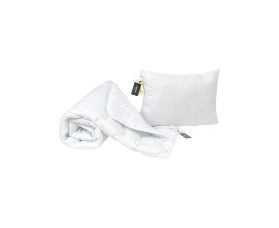 Одеяло MirSon Набор BamBoo №1681 Eco Light White Одеяло 220х240+ подушка (2200002655651)