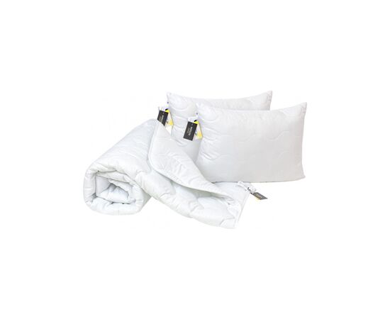 Одеяло MirSon Набор EcoSilk Всесезонный 1660 Eco Light White Одеяло + поду (2200002655132)