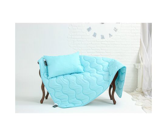Одеяло MirSon Набор Eco-Soft Всесезонный 1694 Eco Light Blue Одеяло + поду (2200002655378), изображение 3 Одеяло MirSon Набор Eco-Soft Всесезонный 1694 Eco Light Blue Одеяло + поду (2200002655378), изображение 3