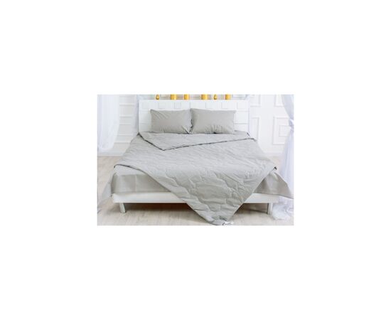 Ковдра MirSon антиалергенна Літня BamBoо №2376 Light Gray 140x205 (2200003031850)