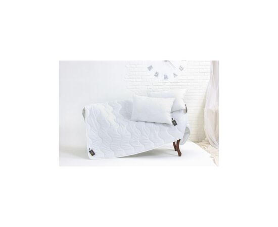 Одеяло MirSon Набор хлопковый №1708 Eco Light White Одеяло 172х205+ подушк (2200002656412), изображение 2 Одеяло MirSon Набор хлопковый №1708 Eco Light White Одеяло 172х205+ подушк (2200002656412), изображение 2