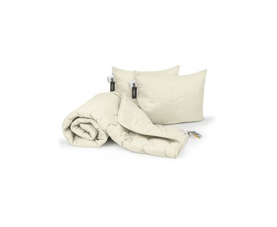 Ковдра MirSon Набір шовковий №1692 Eco Light Creamy Ковдра 220х240 + подуш (2200002657167)