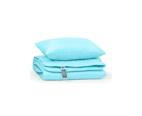 Одеяло MirSon Набор шерстяной №1676 Eco Light Blue Одеяло 172х205+ подушка (2200002656658), изображение 3 Одеяло MirSon Набор шерстяной №1676 Eco Light Blue Одеяло 172х205+ подушка (2200002656658), изображение 3