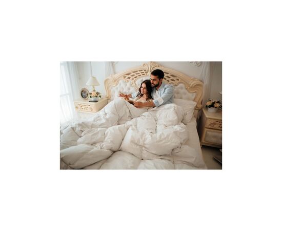 Одеяло MirSon пуховое Raffaello 062 зима 110х140 см (2200000075048), изображение 6