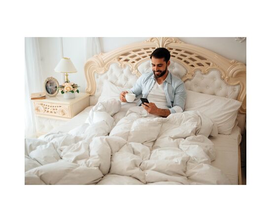 Ковдра MirSon пухова Raffaello 053 зима + 140x205 см (2200000003584), зображення 8 Ковдра MirSon пухова Raffaello 053 зима + 140x205 см (2200000003584), зображення 8
