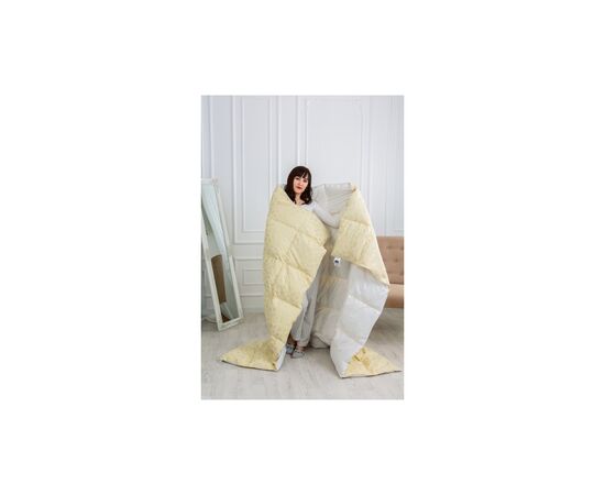 Одеяло MirSon пуховое 1833 Bio-Beige 50 пух лето 110x140 см (2200003012804), изображение 6 Одеяло MirSon пуховое 1833 Bio-Beige 50 пух лето 110x140 см (2200003012804), изображение 6