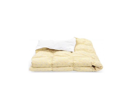 Ковдра MirSon пухова №1836 Bio-Beige 90% пух деми 110x140 см (2200003013290), зображення 2