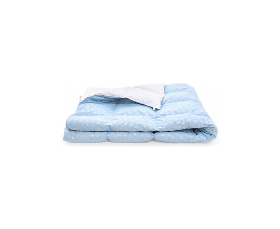 Одеяло MirSon пуховое 1840 Bio-Blue 70% пух деми 140x205 см (2200003013610), изображение 2 Одеяло MirSon пуховое 1840 Bio-Blue 70% пух деми 140x205 см (2200003013610), изображение 2