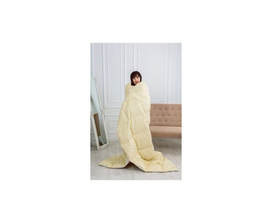 Одеяло MirSon пуховое 1842 Bio-Beige 50% пух деми 140x205 см (2200003013719), изображение 5 Одеяло MirSon пуховое 1842 Bio-Beige 50% пух деми 140x205 см (2200003013719), изображение 5