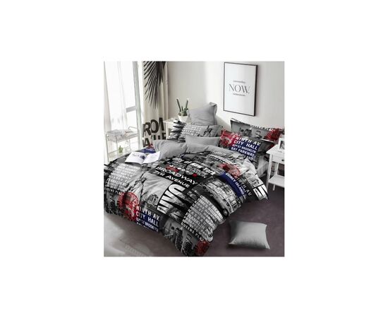 Постельное белье MirSon Бязь Premium 17-0034 Celeste 143x210 (2200001396456)