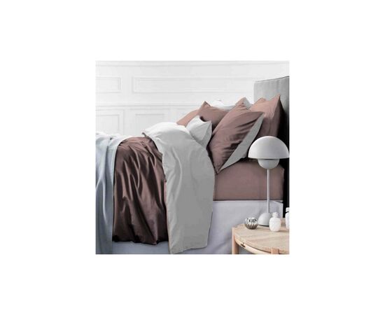 Постельное белье MirSon Сатин Lactic 0001+0211 220х240 - King Size (2200001169425)